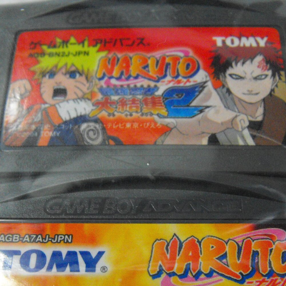 Gameboy Advance Game Naruto: Saikyou Ninja Daikesshu 2 Ninja Council 2